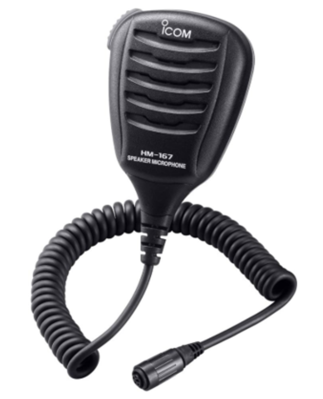 HM167 ICOM Waterproof Speaker Microphone