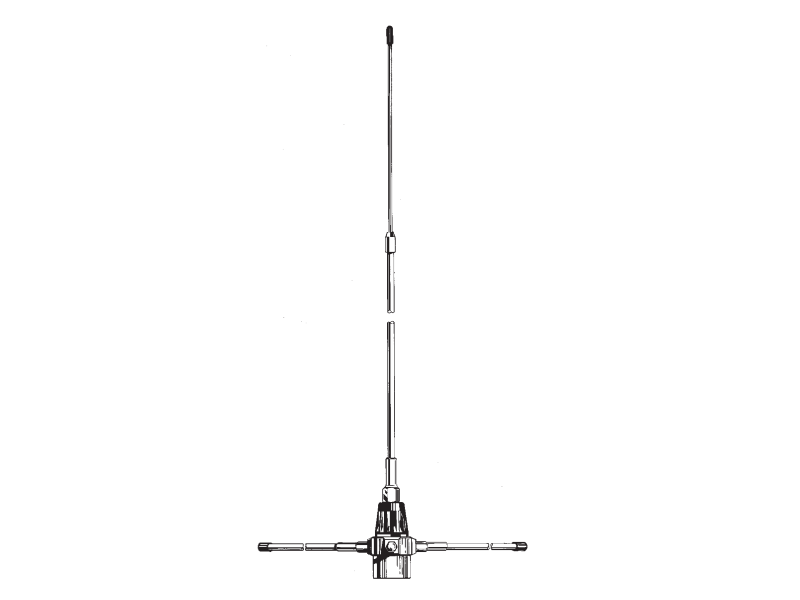 AV200 Base Station Antenna with Ground Plane